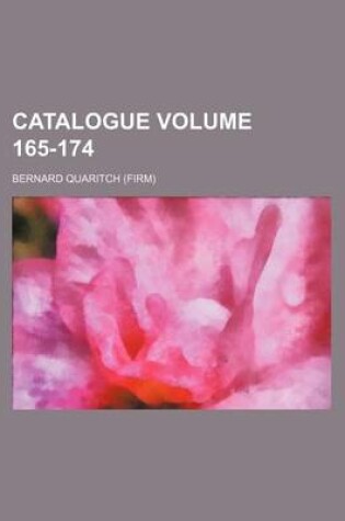 Cover of Catalogue Volume 165-174