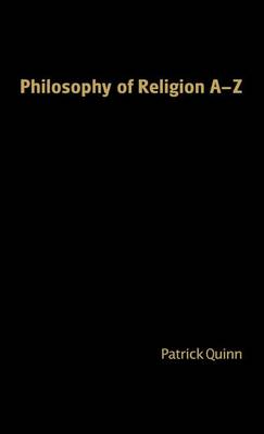 Book cover for Philosophy of Religion A-Z