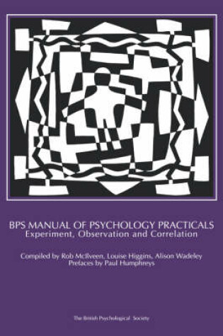 Cover of BPS Manual of Psychology Practicals