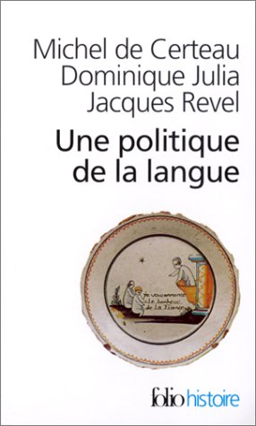 Book cover for Une Politique De La Langue