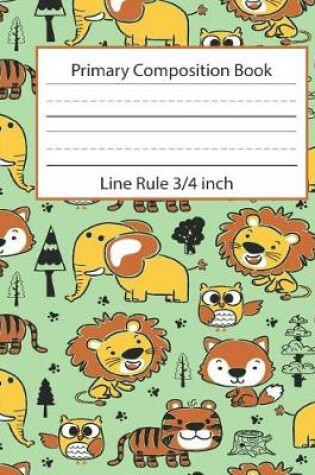 Cover of Primary Composition Book Line Rule 3/4 inch