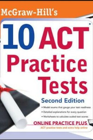 Cover of EBK McGraw-Hill's 10 ACT Practice Tests,