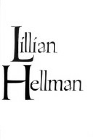 Cover of Lillian Hellman