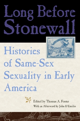 Cover of Long Before Stonewall