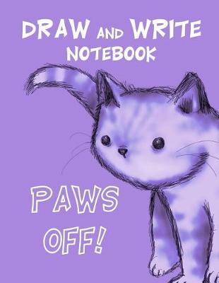 Book cover for Draw and Write Notebook Cat Journal