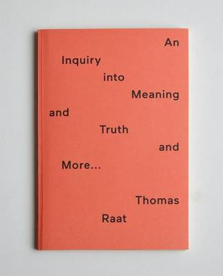 Cover of An Inquiry into Meaning and Truth