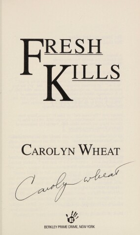 Book cover for Fresh Kills Hc