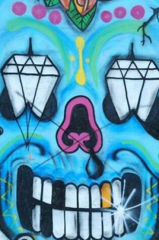 Cover of A Cool Diamond Eyed Graffiti Skull in London, England