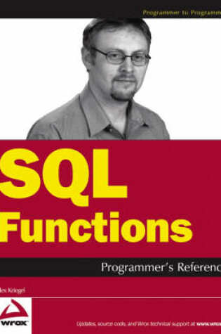 Cover of SQL Functions Programmer's Reference
