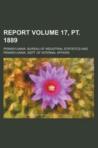 Cover of Report Volume 17, PT. 1889