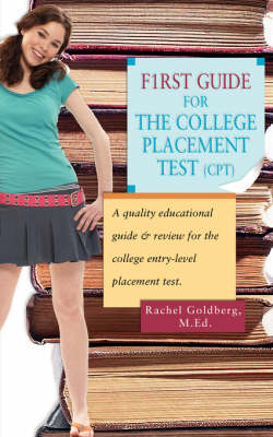 Cover of F1rst Guide for the College Placement Test (CPT)