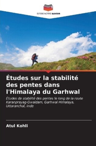 Cover of Études sur la stabilité des pentes dans l'Himalaya du Garhwal
