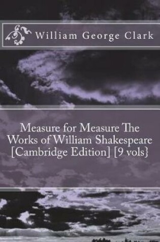 Cover of Measure for Measure The Works of William Shakespeare [Cambridge Edition] [9 vols]