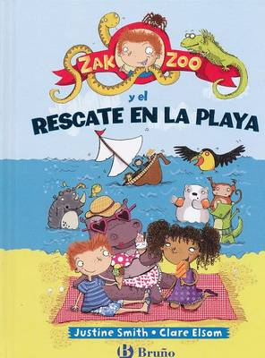 Book cover for Zak Zoo y el Rescate en la Playa