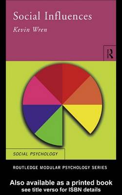 Book cover for Social Influences