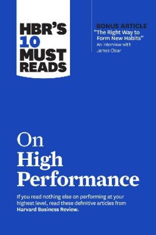 Cover of HBR's 10 Must Reads on High Performance