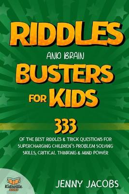Book cover for Riddles And Brain Busters For Kids