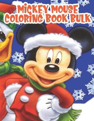 Book cover for Mickey Mouse Coloring Book Bulk