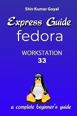 Book cover for Express Guide Fedora 33