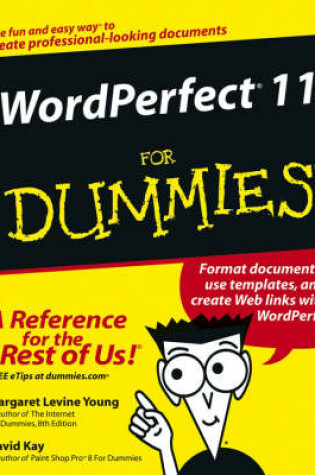 Cover of Wordperfect 11 for Dummies