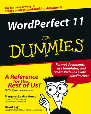 Book cover for Wordperfect 11 for Dummies