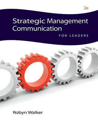 Book cover for Strategic Management Communication for Leaders