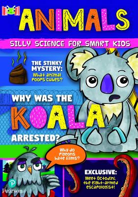 Cover of Bug Club Reading Corner: Age 7-11: Silly Science for Smart Kids: Animals