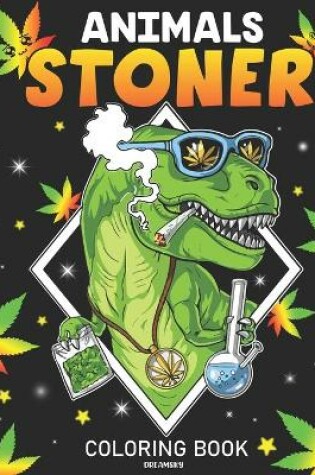 Cover of Stoner Animals Coloring Book