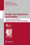 Book cover for Design, User Experience, and Usability