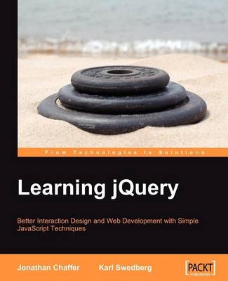 Book cover for Learning Jquery