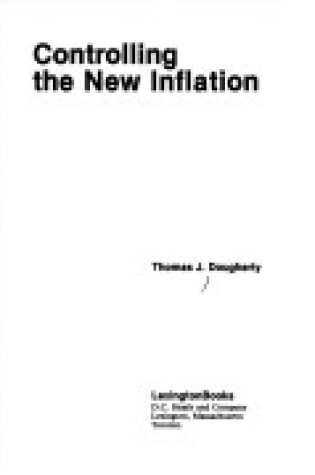 Cover of Controlling the New Inflation