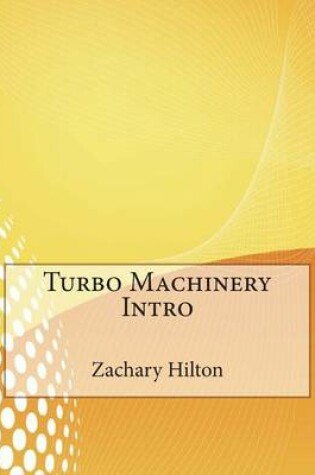 Cover of Turbo Machinery Intro