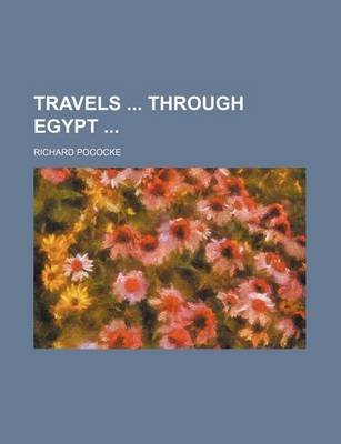 Book cover for Travels Through Egypt