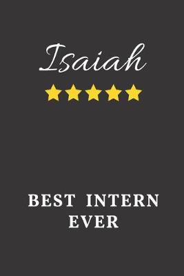 Book cover for Isaiah Best Intern Ever