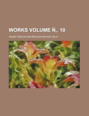 Book cover for Works Volume N . 10