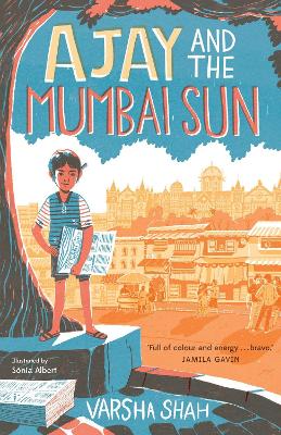 Book cover for Ajay and the Mumbai Sun