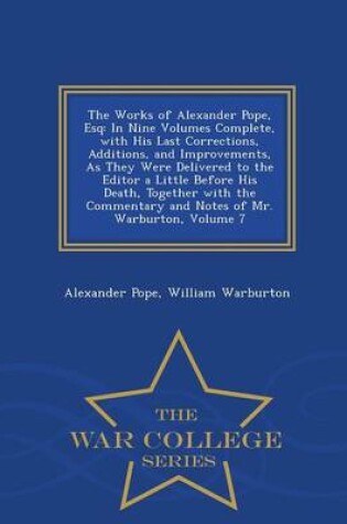 Cover of The Works of Alexander Pope, Esq