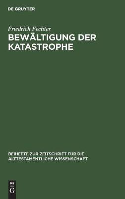 Cover of Bewaltigung der Katastrophe