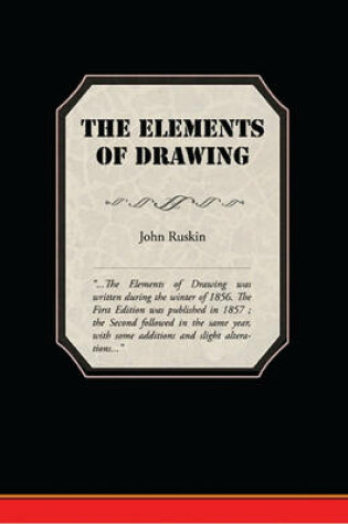 Cover of The Elements of Drawing (eBook)