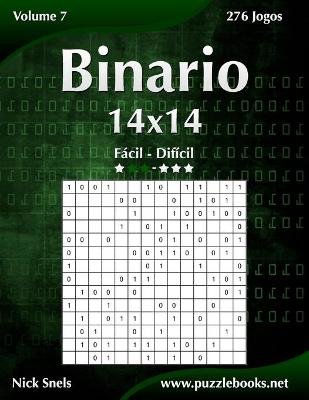 Book cover for Binario 14x14 - Fácil ao Difícil - Volume 7 - 276 Jogos