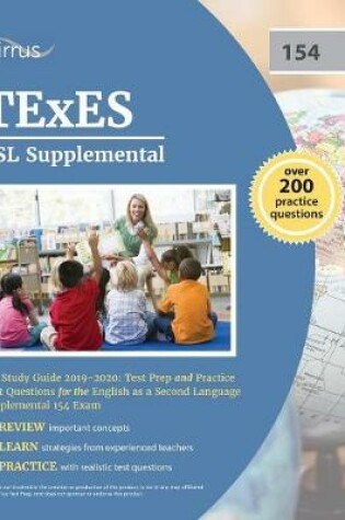 Cover of TExES ESL Supplemental 154 Study Guide 2019-2020