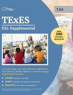 Book cover for TExES ESL Supplemental 154 Study Guide 2019-2020