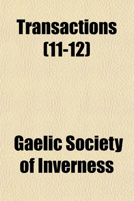 Book cover for Transactions (Volume 11-12)