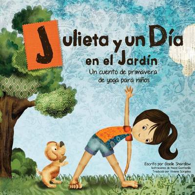 Book cover for Julieta y un día en el jardín