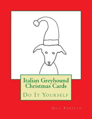 Book cover for Italian Greyhound Christmas Cards