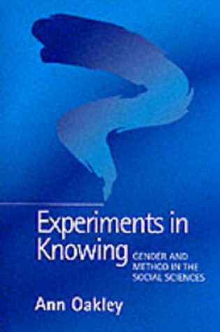 Cover of Experiments in Knowing