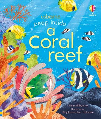 Book cover for Peep inside a Coral Reef