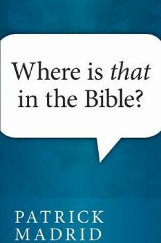 Cover of Where is That in the Bible?