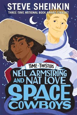 Book cover for Neil Armstrong and Nat Love, Space Cowboys