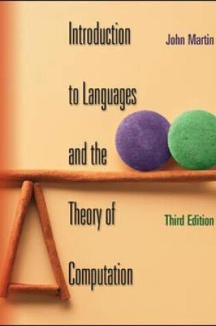 Cover of Introduction to Languages and the Theory of Computation